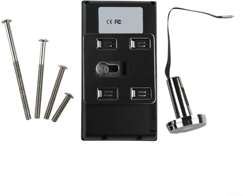 Digital Door Viewer Camera Doorbell 3.5 inch LCD Screen, 720P HD Security Door Peephole Camera with 120° Wide Viewing Angle, 24h Monitoring Anti-Burglary Protection