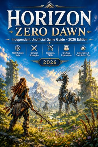 Horizon Zero Dawn: Independent Unofficial Game Guide – 2026 Edition Walkthrough Help, Combat Strategies, Weapons, Skills, Crafting, Exploration, Collectibles & Completion Tips