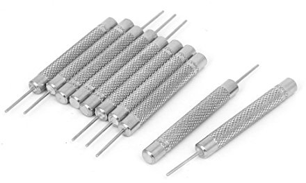sourcing map 10pcs Perno Extractor de la correa de Reloj 0, 9 mm diám. | herramienta de reparación
