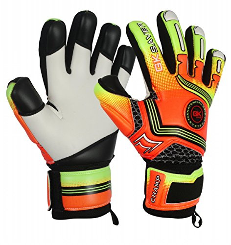 GK Saver Professionelle Fußball-Torwarthandschuhe, Kinder-Serie, Champ 01 YF, Größe 5