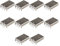 Futheda 10PCS USB 2.0 connettore jack connettore maschio tipo A a terminali 90 gradi PCB montaggio bianco