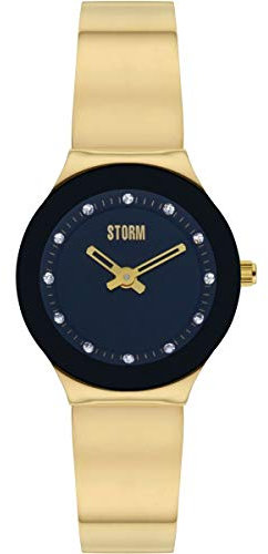 Storm London Arin CURVEX Gold-Black 47426/GD Damenarmbanduhr