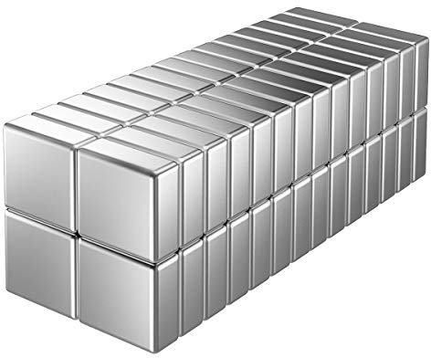 Temporaryt Neodym Magnete 30 Stück Magnets 10x10x4mm- Ideal für Magnettafel Whiteboard Magnetboard Pinnwand Nicht Glasmagnettafeln- mit Aufbewahrungsbox