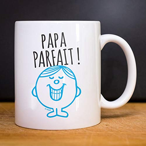 Mug Papa Parfait - Mug céramique imprimé en France - Licence officielle Monsieur Madame