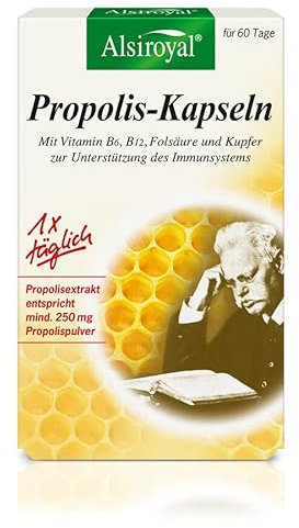 Propolis-Kapseln. 60 Kapseln (0.02 Kg)