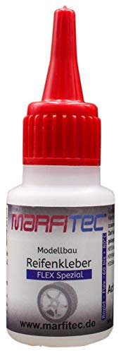 marfitec © Modellbau Reifenkleber 20g - Flex - Standard Verschluss