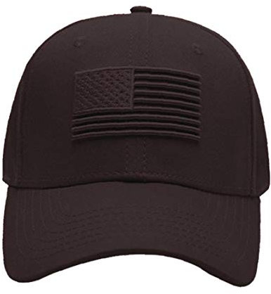 American Flag Stripe Star 3d Embroidery Baseball Cap Sport Outdoor Hip Hop Snapback Cap Black