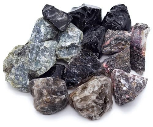 LAVISA Wasserstein Mischung | Premium Edelsteine für Edelsteinwasser | echte unbehandelte Natursteine, Rohsteine und Kristalle | Heilsteine und Mineralsteine für Trinkwasser (Traumfänger)
