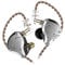 CCA KZ ZS10 Pro 4BA+1DD Bass Drive Auriculares intrauditivos, Auriculares estéreo HiFi a Prueba de Sudor, monitores de Aislamiento de Ruido para músicos DJ, Cable Desmontable de 2 Pines