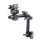 Nitze Swivel and Tilt EVF Monitor Mount w QR NATO Clamp 15mm Rod compatible with Portkeys L-EYE II