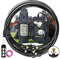 MMBBOD Système de Brumisateur Extérieur avec Pompe 12V, Système de Refroidissement Brumisateur, Kit par Brumisation, Patio Atomisation Micro Sprinkler Irrigation Jardin, Kits d'irrigation