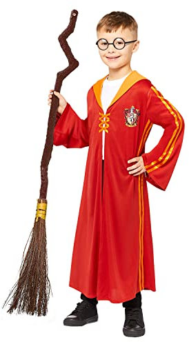 (PKT) (9912459) Child Boys Gryffindor Quidditch Robe (8-10yr)