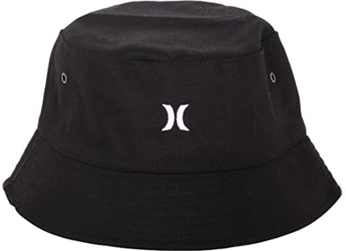 Hurley Herren M Small Logo Bucket Baseball Cap, Schwarz, Einheitsgröße EU