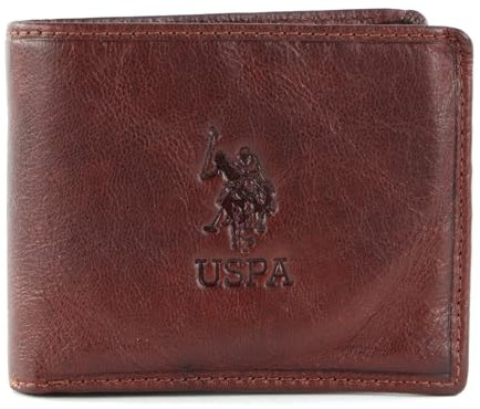 U.S. POLO ASSN. Geldbörse RFID Leder 11,5 cm