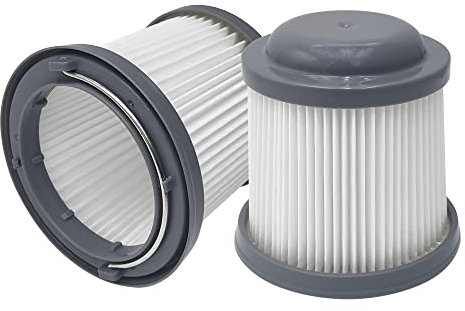 Smilefil 2pcs Replacement HEPA Small Filter for Black and Decker Dustbuster Flexi Handheld Vacuum Cleaner, Fits Model PVF110 PHV1810, PV1820L, BDH2020FLFH, BDH1620FLFH, PHV1210, BDH2000PL, PHV1410