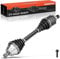Frankberg Antriebswelle Achswelle Automatikgetriebe Vorderachse Links Kompatibel mit P.a.s.s.a.t Alltrack 3G5 CB5 T.i.g.u.a.n 5N AD1 AX1 TT 8J3 Replace# 5N0407763F