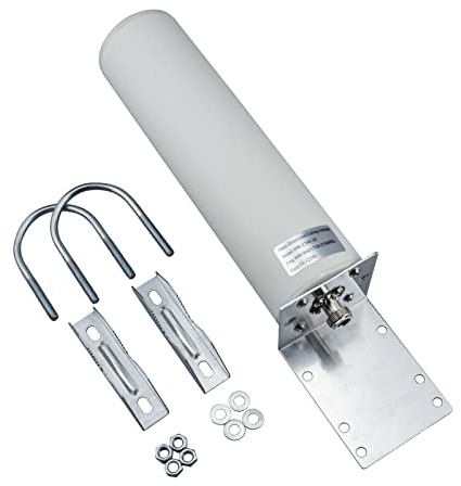 URCIANOW Antenne Plafond Omnidirectionnelle 10-12dbi 23cm WiFi Extérieure 4G LTE pour Téléphone Mobile et Routeur Modem Gateway Home Phone