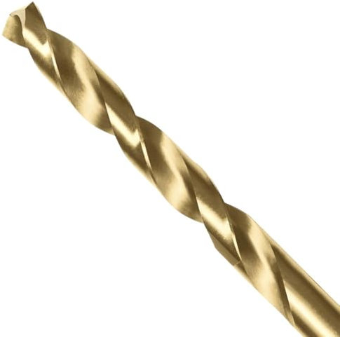 HSS-TIN Beschichteter Ø 1-13 mm Bohrer Spiralbohrer DIN338 Metallbohrer Stahlbohrer Eisenbohrer TIN Bohrer (4,8 x 52 x 86 - d2=4,8 mm)