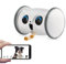 SKYMEE Owl Robot: cámara Full HD para mascotas 1080P con dispensador de golosinas, juguete interactivo para perros y gatos, monitoreo móvil de casa completa a través de la aplicación, conversación de