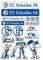 FC Schalke 04 Aufkleber Aufkleberbogen Sticker Auto Erwin Fahne Schal Signet S04