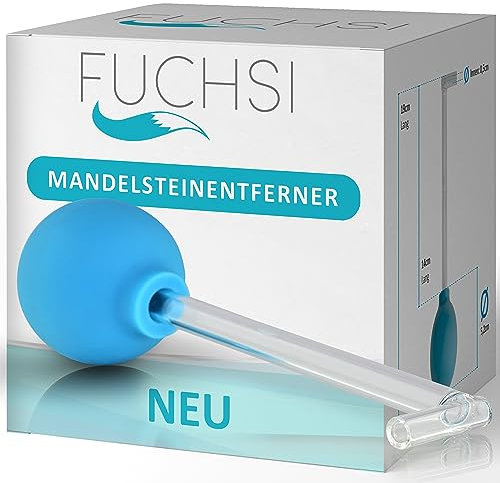 Fuchsi Mandelsteine Sauger - Verbessere Saugwirkung - Tonsillenstein-entferner - Entfernung von Mandelsteinen - Schröpfglas