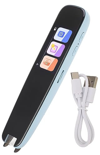 Bolígrafo de Escáner Inteligente, Lápiz de Lectura Resaltador Inalámbrico con Pantalla Táctil de Batería, Pluma de Escaneo de Traductor de Idiomas Eficiente para Aprender