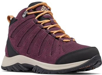 Columbia Redmond 3 Mid Wp, Scarponi da trekking ed escursionismo impermeabili a vita media Donna, Moonvista Canyon Sun 2025, 39.5 EU