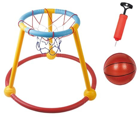 Colcolo Pool-Basketballkorb, interaktives Pool-Spielzeug, Wasser-Basketballkorb, Schwimm-Basketballkorb-Set für Basketball, Erwachsene und Kinder