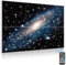 JBER Art Acoustic Panels with Starlight Flashes, 6 Pack Self-Adhesive Wall Paintings for Celling Decoration, Sound Proofing Panels for Recording Studio, Bedroom,180 x 120cm(Power adapter not included)