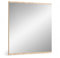 Stella Trading Lagos Wandspiegel in Artisan Eiche Optik - Vielseitig einsetzbarer Spiegel für Flur & Garderobe - 80 x 80 x 2 cm (B/H/T)