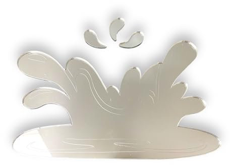 Super Cool Creations Wave Splash Spiegel, 20 cm