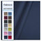 Fabreco – Wasserabweisender Oxford 250D Polyester Stoff Meterware 100x160cm | Vielseitiger Outdoorstoff für Gartenmöbel, Zelte & Sonnenschutz | Leicht, robust & pflegeleicht, Navy Blau