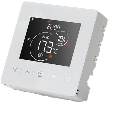 WIFI Thermostat Battery-powered Thermoregulator Fit for Gas Boiler Smart Life Work with Alexa Google Home