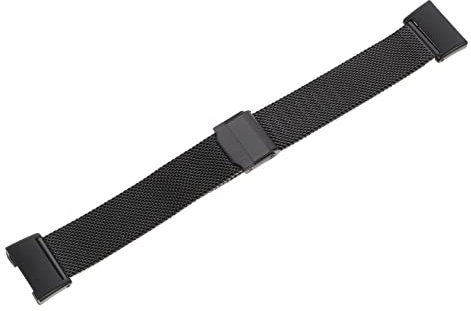 HOMSFOU Correa De Reloj Inteligente Ajustable Acero Inoxidable Compatible Con Xiaomi Mi Band