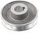 HavenDomicile Leichte Aluminium-Riemenscheibe, Riemenscheibe, Einzelrille, A-Typ, Aluminium-Riemenscheibe für Motor und Luftkompressoren (97 x 24)