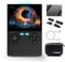 Trimui Brick - Consola de juegos portátil de 8.1 cm 1024 x 768, pantalla IPS de 3000 mAh, con funda portátil y protector de pantalla, color negro
