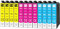 Yowell 12x T0715 Druckerpatronen Kompatibel für Epson T0712 T0713 T0714 für Stylus BX300F SX610FW SX600FW SX510W SX400 SX410 SX415 SX100 SX200 SX210 SX215 SX218 DX4400 DX7400