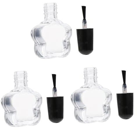 FONDOTIN False Eyelash Glue Lash Extension Adhesive 3pcs Quick Dry Waterproof for Sensitive Eyes Makeup Use