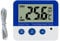 Gellvann Digitales Gefrier-Thermometer/Kühlschrank mit Magnet und Stander Digital Gefrierthermometer mit Alarmanzeige LED Max/Min Gefrierschrank Thermometer für Küche zu Hause