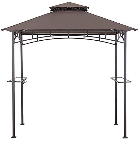 MASTERCANOPY Grillpavillon Ersatzdach für Modell L-GG001PST-F (Braun)