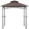 MASTERCANOPY Grillpavillon Ersatzdach für Modell L-GG001PST-F (Braun)