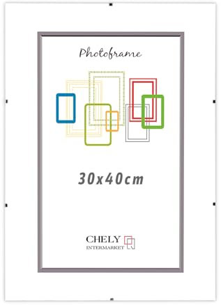 CHELY INTERMARKET Marco Clip de metacrilato 30x40cm MOD-300 portafoto sin marco para posters