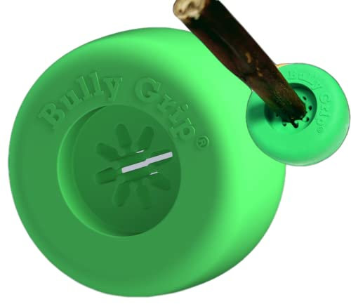 Bully Stick Halter für Hunde - Kleine Größe - Interaktives Hundespielzeug, Hundeleckerlihalter, Slow Feeder, Leckerli-Spender, Kauspielzeug und Hundesicherheitsvorrichtung