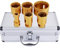 VEVOR Trépan Scie Cloche Kits 6 Pièces 20/35/40/45/50/68 mm, Ensemble de Scies-cloches avec Filetage M14 pour Meuleuse Carrelage Porcelaine Granit Marbre