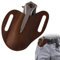 pieghevole per coltelli, in pelle fatta a mano con clip da cintura, porta coltelli da tasca con clip da cintura, organizer in pelle da uomo, per coltelli da tasca