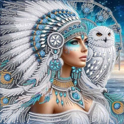 Yamobi Diamond Painting Kinder Set,5D Diamant Painting Bilder mit Tieren, Kreatives Diamond Painting Mädchen DIY Kunstwerk mit funkelnden für Home Wand Decor