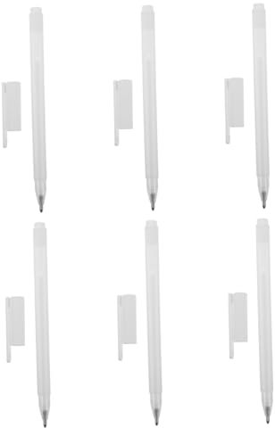 CIMAXIC Lot De 6 Stylos À Colle À Distribution Manuelle Pour L'Artisanat Stylo À Colle À Séchage Rapide Stylo À Colle Ponctuelle À Séchage Rapide Stylo À Colle Pour Scrapbooking