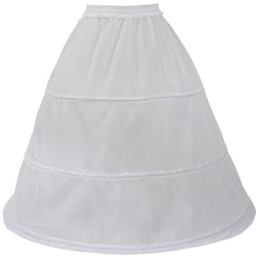 Manqyi Unterrock Damen Reifrock, Baumwolle Unterröcke Lang, Vintage Fur Damen Brautkleid, Underskirt Unterrock, Reifrock 3 Ring Verstellbar, Brautkleid Petticoat, Für Hochzeitskleider, Ballkleider