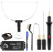 4 in 1 Hot Wire Foam Cutter Set, Electric Styrofoam Cutting Tool with Digital Voltage Controller, Polystyrene Cutting Tool with Temperature Control, for Foam Cutting, Detail Handling