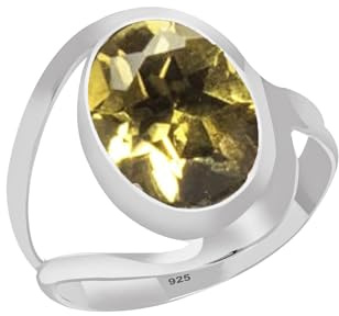 Meadows Handgefertigter Ring aus 925er-Sterlingsilber für Damen, 25,4 x 35,6 cm, ovaler Edelstein, Statement-Schmuck als Geschenk, 11.5, Sterling Silber, Stacheliger Auster, Türkis